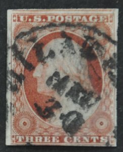 DYNAMITE Stamps: US Scott #11 – USED