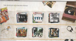 GB 2007 ROYAL MAIL PRESENTATION PACK 392 THE BEATLES INCLUDING THE MINI SHEET