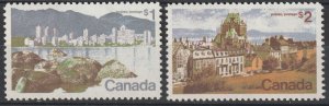 Canada Scott# 600-601 1972 XF MNH