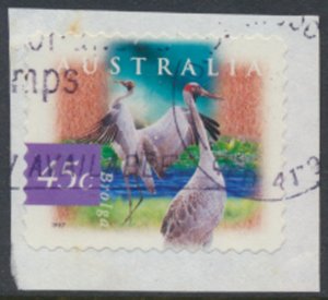 Australia  SC# 1538  SG 1689  Used SA perf 11½  Birds see details scan    