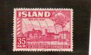 Iceland  Scott#  254  Used