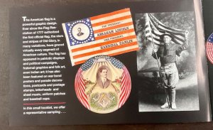 #3780b Mint OLD GLORY SOUVENIR BOOKLET Contains 20 37 c stamps FV $7.40   2003