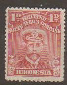 Rhodesia #126a Mint No Gum