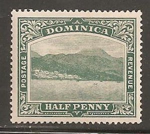 Dominica  SC  50  Mint Lightly Hinged