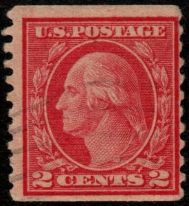 U.S. #491 Used F-VF with WT Crowe Certificate #21321