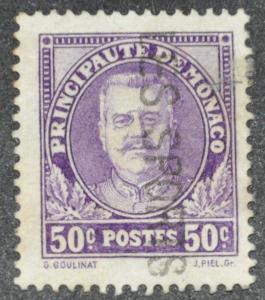 DYNAMITE Stamps: Monaco Scott #116  USED
