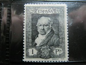 Spain Spain España Spain 1930 Goya 1p fine MH* stamp A4P14F446-