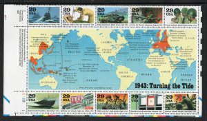 ALLY'S STAMPS US Plate Block Scott #2765 29c World War II- 1943 [10] MNH [FP-29]