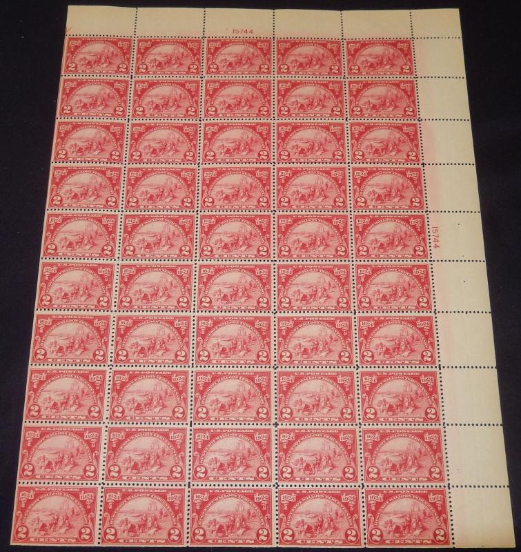 MALACK 615 2c Walloon, F/VF OG NH, Full Sheet of 50,..MORE.. w8494