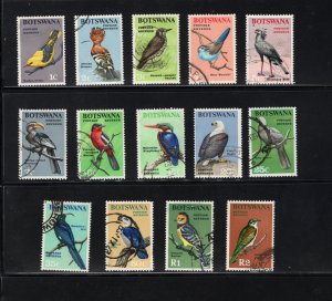 Botswana #19-32, VF, Used, Complete Set, CV $35.75 ..... 0750002