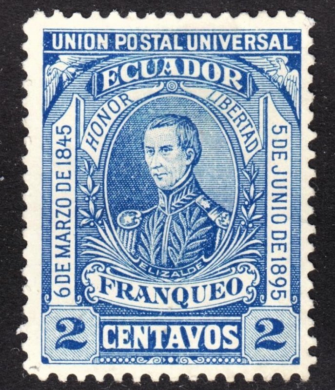 Ecuador Scott 64 F to VF unused no gum.