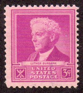 United States 876 - Used - 3c Luther Burbank (1940) (2)