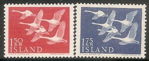 ICELAND 298-99 MNH 1956 NORTHERN COUNTRIES