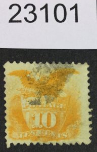 US STAMPS #116 USED LOT #23101
