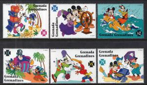 Grenada Grenadines 1763-1768 Disney's MNH VF