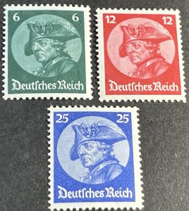 GERMANY # 398-400--MINT/HINGED--COMPLETE SET--1933