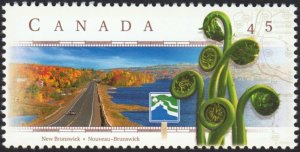 RIVER VALLEY DRIVE, NEW BRUNSWICK * SCENIC HWY = Canada 1998 #1741 MNH stamp