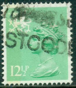 GREAT BRITAIN WALES SG-W37a, SCOTT#  WMMH-20, USED, 10 STAMPS, GREAT PRICE