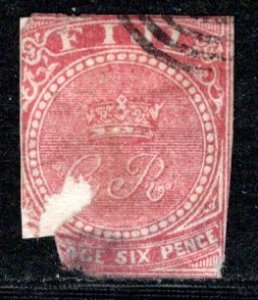 Fiji Scott # 17, used, perfs cut