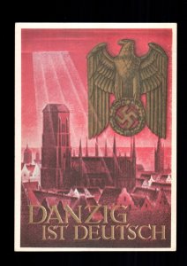 germany propaganda Danzig 1939 mint