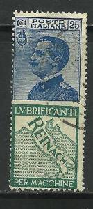 Italy #100f, Used