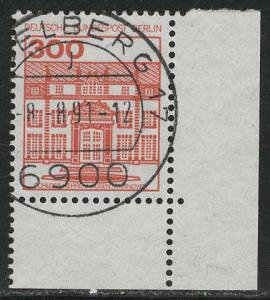 Germany Berlin Scott # 9N445, used, variation sheet print