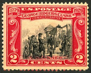 U.S. #651 MINT OG NH