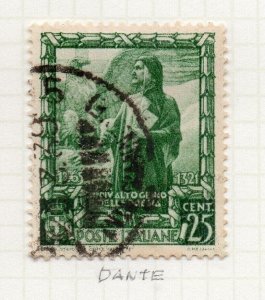 Italy 1938 Early Issue Fine Used 25c. NW-216221