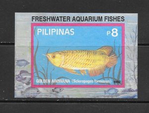 FISH - PHILIPPINES #2182   MNH