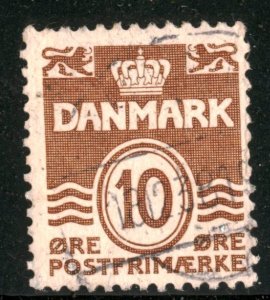 DENMARK #229 - USED  - 1937 - DENM007NS11