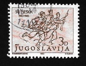 Yugoslavia 1983 - U - Scott #1629