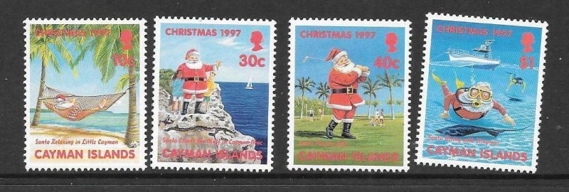 CAYMAN ISLANDS SG852/5 1997 CHRISTMAS MNH