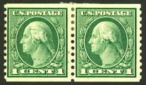 U.S. #452 MINT PAIR OG HR
