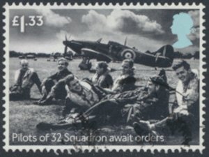 GB    SG 3735 from MS   SC# 3416f Used  Battle of Britain  see details & scans