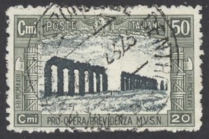 Italy Sc# B31 Used 1928 50c+20c Scenes