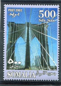 Somalia 2002 NEW YORK CITY 1 value Perforated Mint (NH)