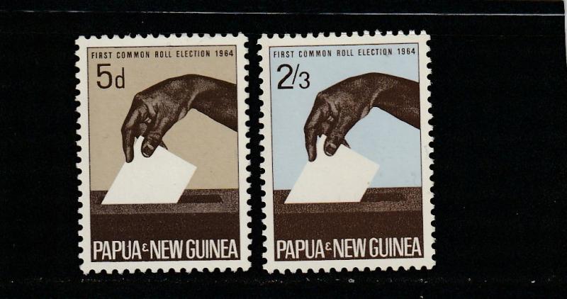 Papua New Guinea  Scott#  182-3  MNH