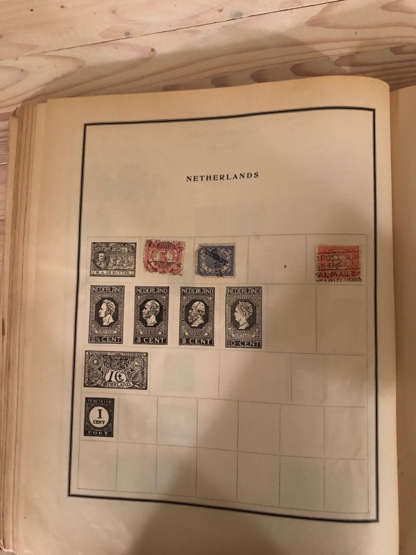 Modern Stamp Album Circa 1921