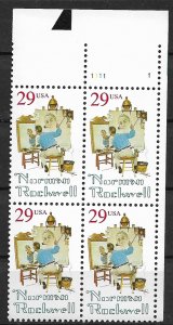 1994 USA 2839 Norman Rockwell MNH PB4