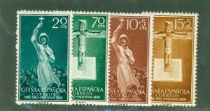 SPANISH GUINEA 358-59,B48-49 MNH BIN$ 1.25