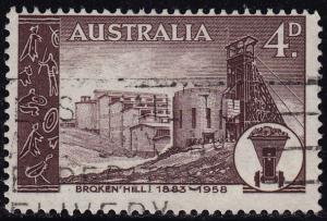 Australia - 1958 - Scott #311 - used - Mining Industry