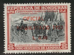 Honduras  Scott C215 Used airmail stamp