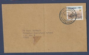 ZIMBABWE - Scott 728 on cover  to UK