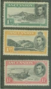Ascension 1938 KGVI MINT SELECTION