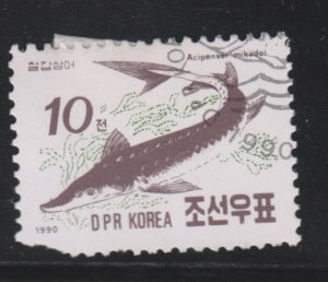 North Korea 2951 Fish 1990