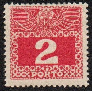 Austria Sc #J35 Mint Hinged