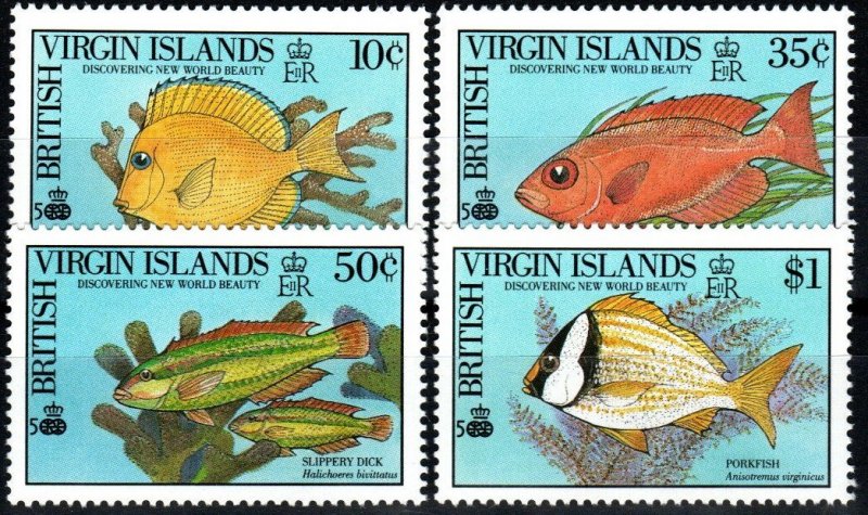 Virgin Islands #668-71 MNH CV $13.25 (X930)