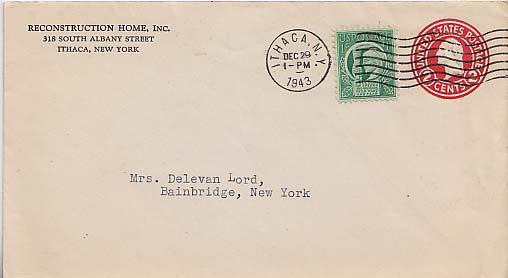 United States, 1940's Commemoratives, New York, Postal Stationery