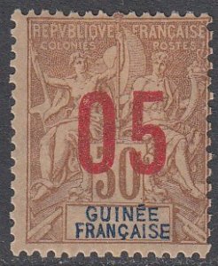 French Guinea 52a MH CV $625.00