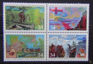 Canada 1987 Exploration of Canada 2nd Series Pioneers of France set MNH